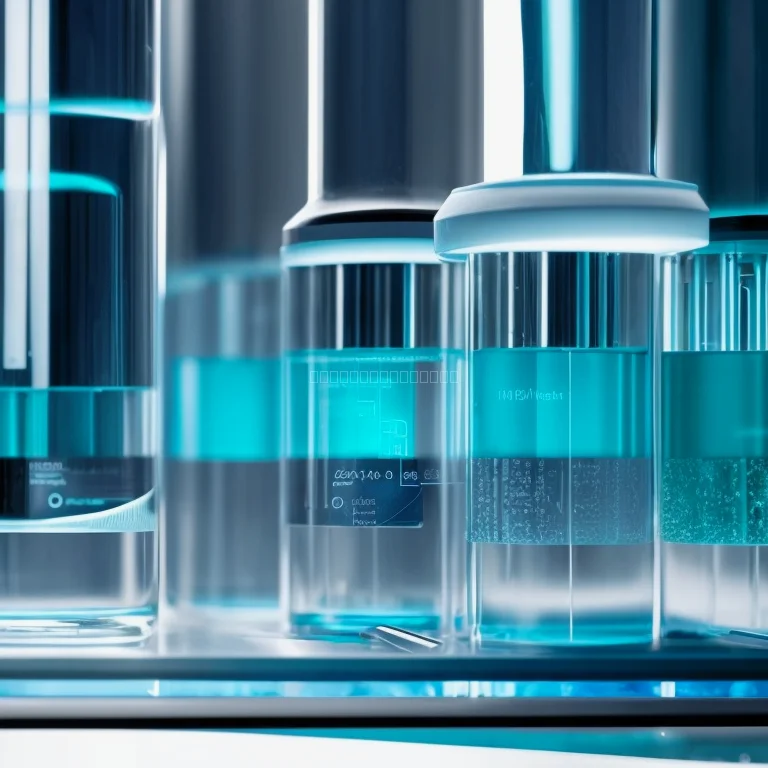 Aerospace lab team analyzing micro-model data displays